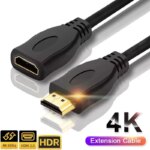 HDMI Extension cable 4K 60Hz HDR HDMI 2.0 Cable HDMI 2.0 Male to Female Extension cord Kable for TV Stick PS5 Xbox PC Monitor