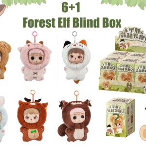 Forest Elf Series Cute Blind Box Vinyl Doll Mystery Box Tabletop Decor Collection Pendant Toy Gifts Children's Birthday Surprise