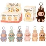 1:1High Quality Macaron 2nd The Monsters Labubu Sitting Party Vinyl Plush Blind Box Decorative Surprise Box Doll Birthday Gift