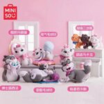 Miniso Disney Lucifer Marie Cat Blind Box Figure Kawaii Cartoon Mysterious Surprise Box Fluffy Cat Guess Bag Toy Birthday Gift