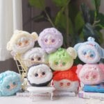 Yooki V6 Ocean Baby Series Blind Box Plush Doll Bag Pendant Keychain Desktop Decor Guess Doll   Mystery Box Toys Cute Girl Gifts