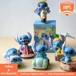 Kawaii Stitch Play Series Blind Box Lucky Mystery Box Anime Figure Model Collection Decoration Toys For Kids Xmas Gifts