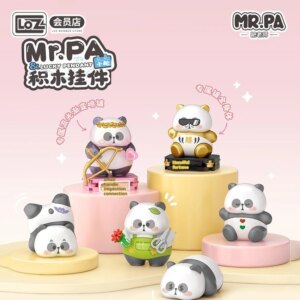 New Mr.Pa Key Chain Blind Box Toys Panda Mr.Pa Pendant Anime Figures Mr.Pa Panda Mysterious Box Keychain Accessories Kids Gifts
