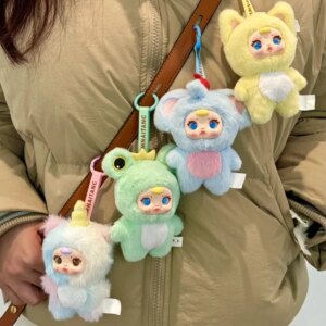 Mm Milk Candy Plush Blind Box Keychain Backpack Pendant Cute Car Dolls Cultural And Creative Mystery Box Girls Birthday Gifts