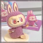 Genuine Popmart Labubu Lazy Yoga Series Blind Box Figures Mystery Box Collectible Model Doll Kawaii Desktop Decor Doll Gift