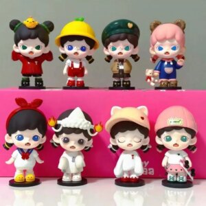 52toys New In Stock Zoraa Series Trendy Play Blind Box Sister Cute Girl Desktop Decoration Mysterious Box Surprise Doll Gifts