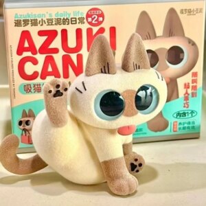 Siamese Cat Cute Model Original Azuki Can Azukisan’s Daily Life 2nd Series Blind Box Mystery Box Caixa Sorpresa Kids Gifts
