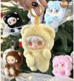 New Yooki V4 10cm Pendant Gen Bite Bear Series Vinyl Mini Blind Box Cute Decor Collection Figurine Kid Bestie Girl New Year Gift