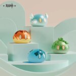 Genshin Impact Blind Box Action Figures Slime Series Lucky Bag Q Version Toys Kawaii Ornament Dolls Decoration Kid Birthday Gift