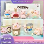Authentic Spot Lulu Pig V3 Pig Mi Leisure Day Series Blind Box Trendy Toy Desktop Ornament Decoration Birthday Gift Mystery Box