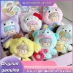 Authentic Spot Zzoton And Sanrio Family Friend Alliance Cute Series Blind Box Cute Plush Toy Pendant Birthday Gift Mystery Box