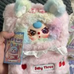 Genuine Baby Three Mobile Phone Bag Plush Blind Box Kawaii Bag Pendant Baby Three Genuine Mystery Box Toy Girl'S Birthday Gift