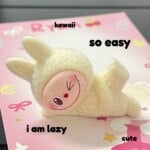 Yoga Labubu Blind Box Mini Plush Labubu Box Miniso Cute Labubu Mysterious Box