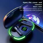 Pro80 TWS Wireless Earphones Bluetooth Fone Headphones Sports Headset Touch Control Earbuds with Microphone for Smartphones