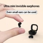 Wireless Headphones Bluetooth Headset Invisible Earbuds With Mic Noise Cancelling Earphone Suitable for people with small ears