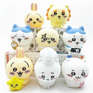 1pc random color Mushroom Self-Mocks Bear Blind Box Collectible Cosplay Figurine Parasitic organism series