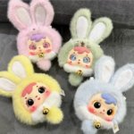 Kawaii Samuel Mini wealth rabbit Series Blind Box Pendant Bag Accessorie Decoration Cute Doll Girl Surprise Toy Mystery Box Gift