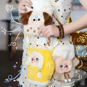 New Baby Three Mobile Bag Blind Box Series Plush Mystery Box Cute Doll Anime Figures Decorative Pendant Surprise Girl Gift Toys