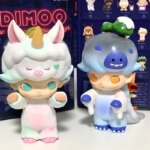 Genuine  Spot Dimoo Tonight Is Not Allowed To Sleep Series Blind Box Handle Tide Play Toy Model Car Furnishing Gift Mystery Box