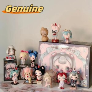 Spot Authentic Tinytiny Opening White Glass House Figures Blind Box Personalized Tide Play Toys Girls Gift Ornaments Collection