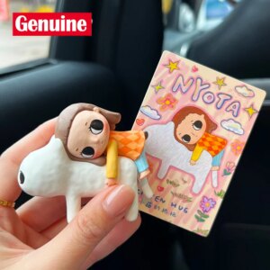 New Genuine Nyota Fluffy Life Series Blind Box Anime Figures Mystery Box Lucky Bag Pvc Room Decoration Christmas  Gift Kids Toys
