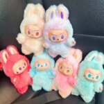 High Quality The Monsters Labubu V3 High Energy Ahead Series Blind Box Vinyl Plush Pendant Mystery Box Birthday Toy Gift Replica