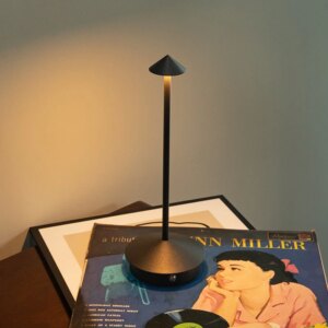 Type-C Rechargeable Table Lamp Creative Dining Touch Led Hotel Bar Coffee Pina pro Table Lamp Lampada Da Tavolo Decorative Lamp