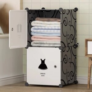 Bedroom Cube Closet Organizer Partitions Plastic Partitions Organizer Wardrobe System Minimalist Storage Muebles Home Furniture