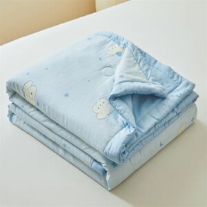 Bonenjoy Skin-friendly Comforter Cartoon Style Duvets Girls Boys Blanket Quilted Bedspread Home Quilt 이불 (No Pillowcase)