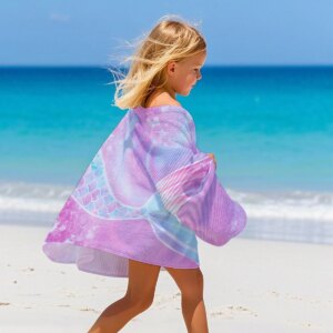Elinfant 1 Pc Baby Bath Towel Microfiber Baby Strong Absorbent Breathable Quick Drying Shower Towel  Portable Beach Blanket