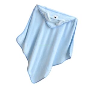 Y4UD Bath Towel Strong Absorbent Soft Bathrobe Blanket Poncho Breathable Infant Cape