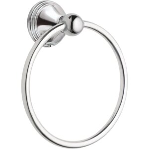 Wall-mounted polished chrome bathroom towel rings, the new benchmark for towel racks