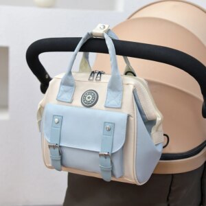 Mommy Bag Diaper Bag Mummy Maternity Bags For Baby Stuff Small Baby Nappy Changing Backpack For Moms Baby Cart Storage Bag 2024