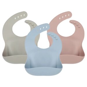 Silicone Baby Bib Waterproof Saliva Dripping Bibs Cartoon Newborn Feeding Soft Edible Aprons Baby Adjustable Burp Scarf