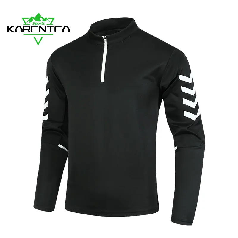 Running Jackets Men Reflective Long Sleeve T-Shirts Sportswear Jogging Outdoor Sport Coat Gym Fitness Autumn Breathable Top Coat