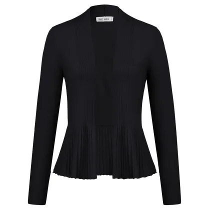 GK Coat For Female A-Line Cardigan Casual Long Sleeve Korean Casual Street Spring Autumn Open Front Sweater Knitwear