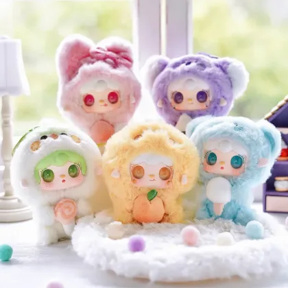 New Yooki V10 Blind Box Embrace Food Series Cute Figure Toy Vinyl Doll Mystery Box Bag Pendant Collectible Toy Girl Gift
