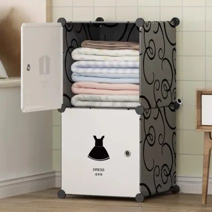 Bedroom Cube Closet Organizer Partitions Plastic Partitions Organizer Wardrobe System Minimalist Storage Muebles Home Furniture