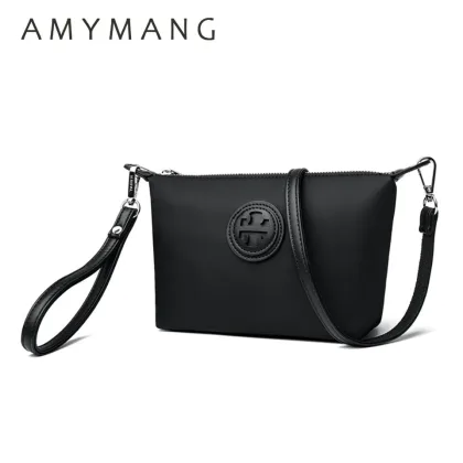 Carrying Mini Shoulder Crossbody Bags for Women Messenger Clutch Bags Waterproof Nylon Ladies Coins Fashion Handbag and Purses