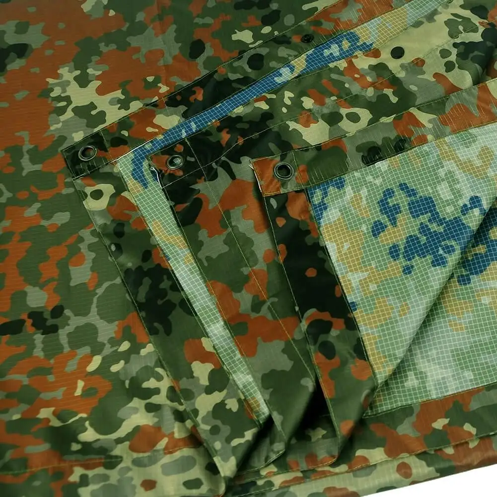 Tactics Flecktar Portable Camouflage Waterproof Rain Protection Cape Adult Poncho Raincoat Cloak Travel Rainproof Motorcycle Man - Image 4