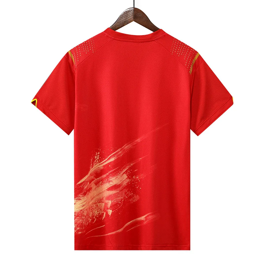 China table tennis Jerseys for Men Women Children China ping pong t shirt Table tennis shirts sport soccer tee shirt - Image 4