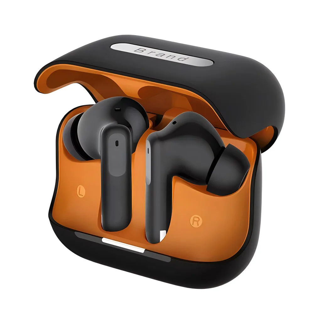 Wireless Bluetooth 5.3 Headset With ANC Active Noise Cancellation Sports Headset Built-In Microphone Earbuds For Android/IOS - Image 2
