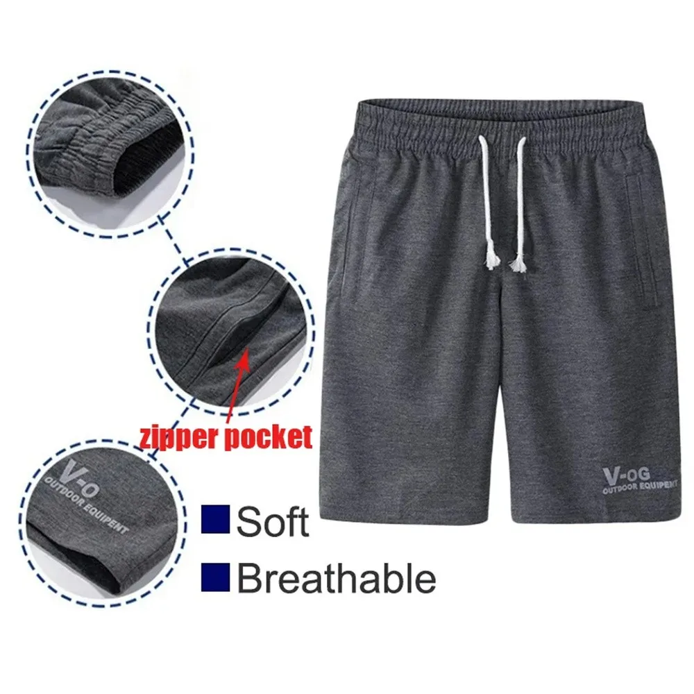 Summer Casual Shorts Men Boardshorts Breathable Loose Beach Short Pants Comfortable Fitness Basketball Sport Sweatpants Breeches - Image 5