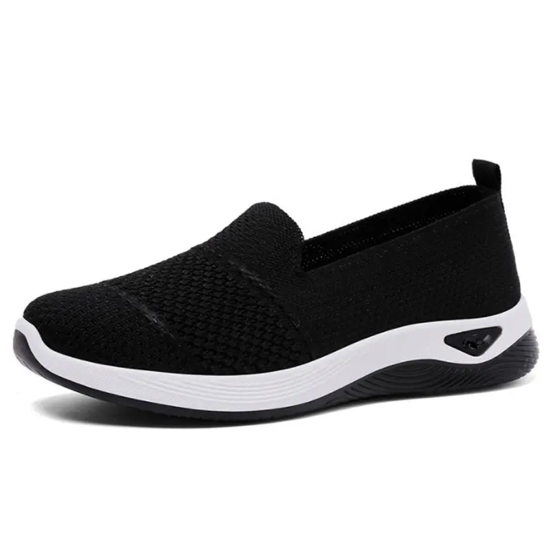 Women's Sneaker Loafers Tennis Femimino Ladies Slip On Breathable Sports Shoes Designer Barefoot Shoes Ballet Flats - Image 5