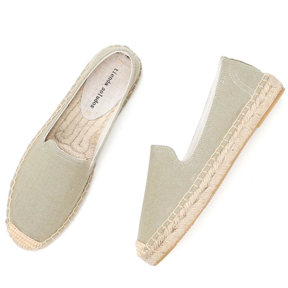 Espadrilles for Women Casual Hemp Flat Platform Concise Slip On Flats Comfortable loafers - Image 6