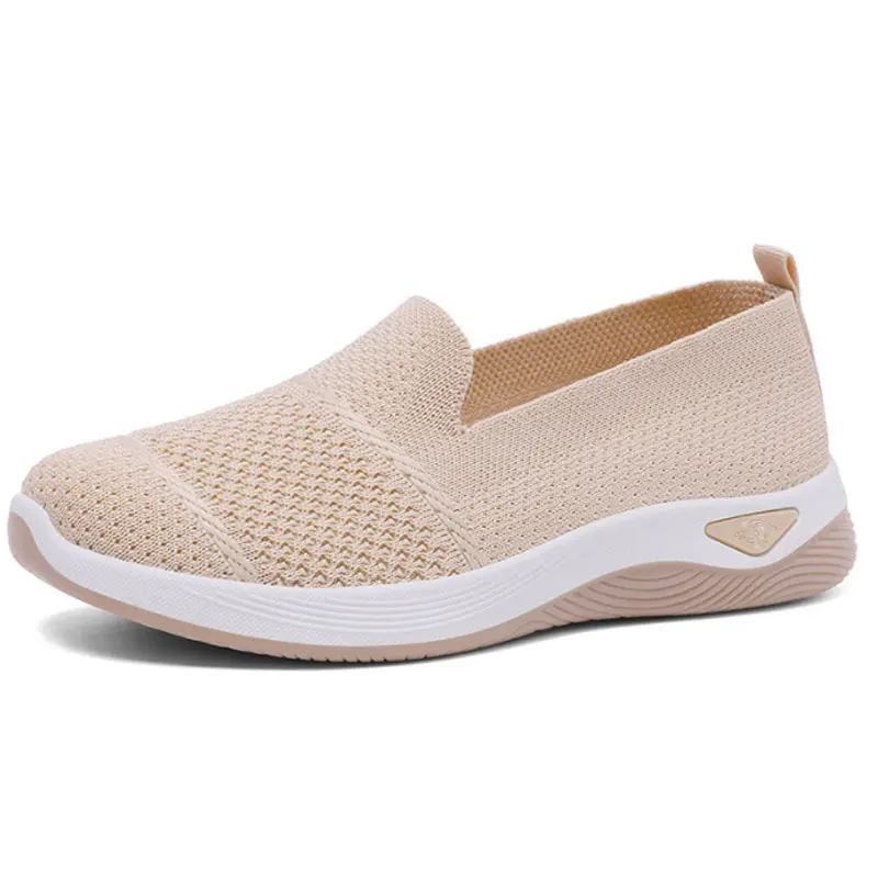Women's Sneaker Loafers Tennis Femimino Ladies Slip On Breathable Sports Shoes Designer Barefoot Shoes Ballet Flats - Image 4