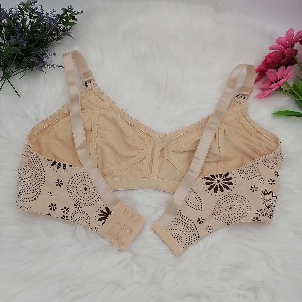 Large Size 44D-54F Sexy Bra for Women DEMI push up Ladies Underwear Wireless Lingerie Brassiere Comfortable Cotton Bralette C30 - Image 2