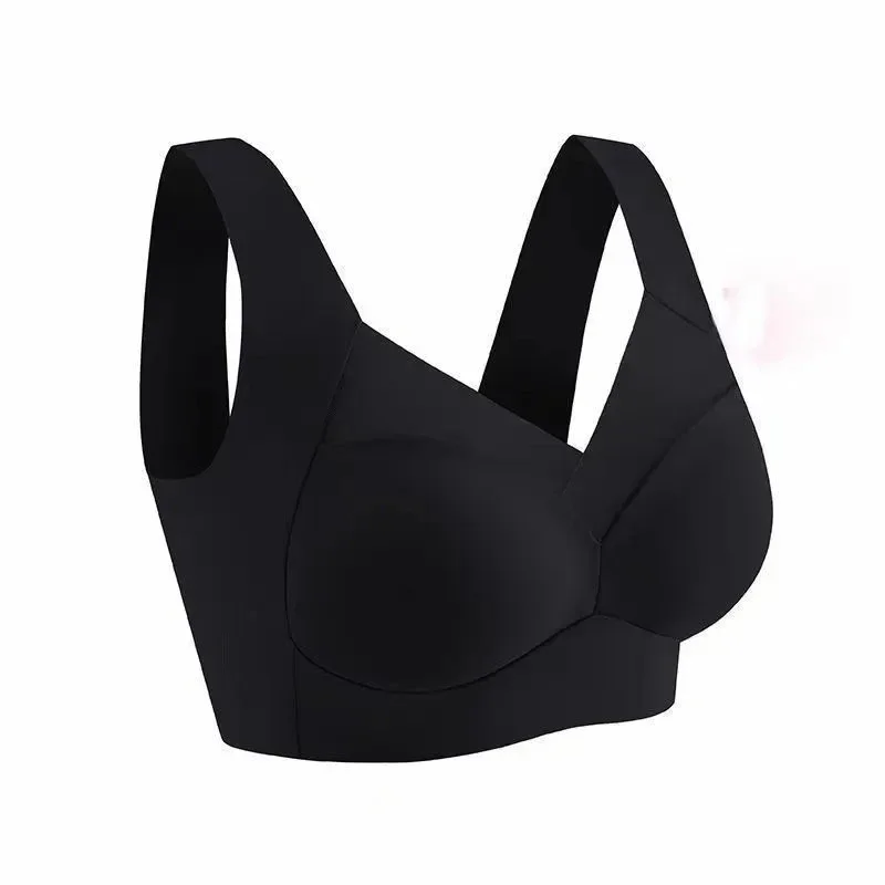 3pcs Ice Silk Seamless Sport Bra Gather Prevent Sagging Underwear No Steel Ring Comfortable Large Size Bra Sexy Vest Bralette - Image 3