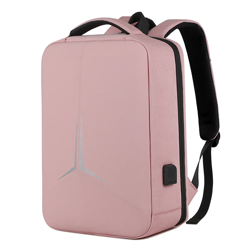 Mens LBackpack Waterproof Anti theft with USB Port Stylish Design Large Capacity Comfortable Straps Ideal for Work and Travel - Image 3