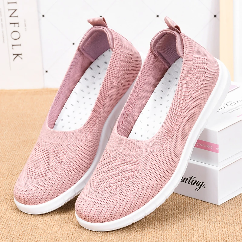 Fshion Women's Summer Footwear Platform Loafers Ladies Ballet Flats Female Sneakers Comfortable And Elegant Women's Shoe - Image 4